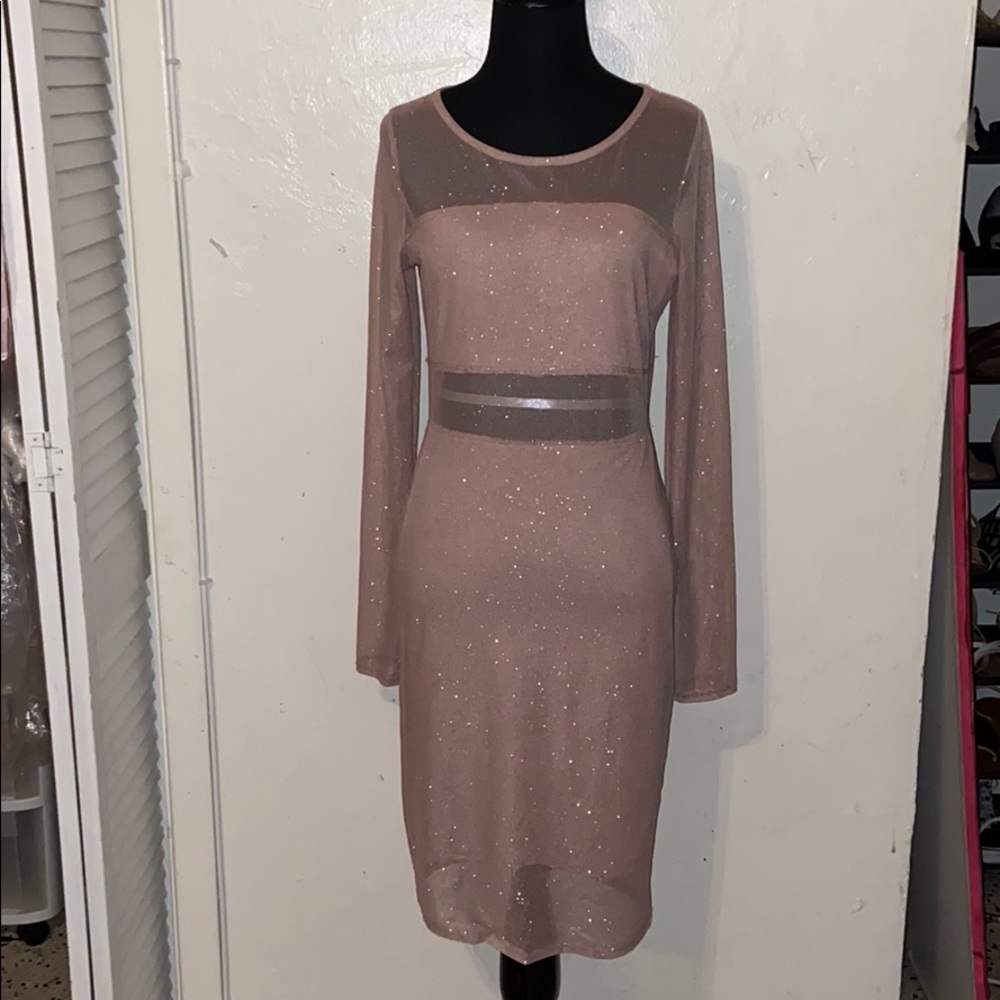 Bodycon Glitter Dress